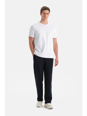 Dagi Navy Men's Modal Sweatpants