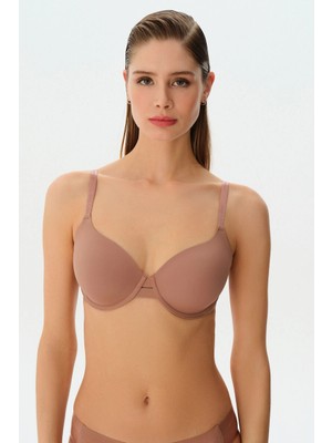 Suwen Nude Cathy Balconette Unpadded Underwire Bra