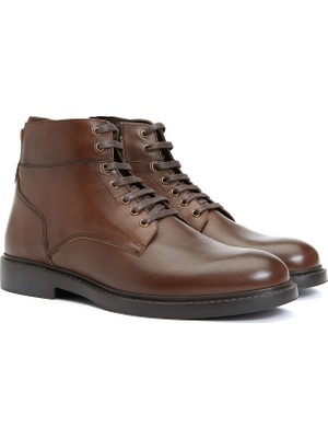 Divarese Dıvarese Brown Men's Leather Boots