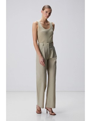 Network Light Khaki Trousers