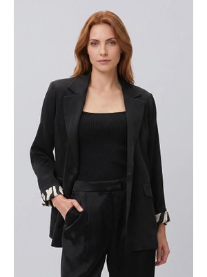 Network Black Cupro Jacket