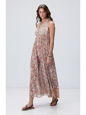 Network Beige Beach Dress