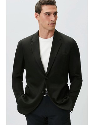 Network Comfort Fit Black Lyocell Jacket