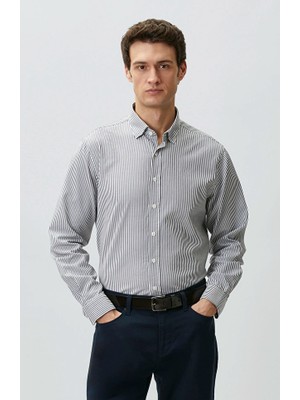 Network Indigo Striped Shirt