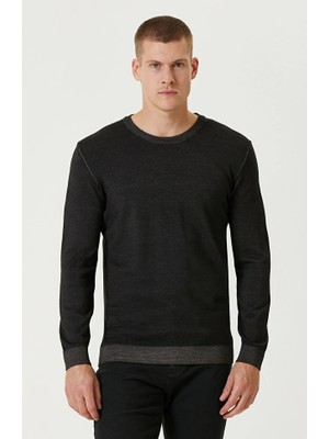 Network Anthracite Wool Knit Sweater