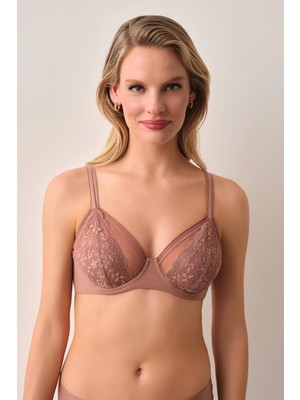 Suwen Mink Lilith Shaping Underwired Lace Bra