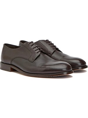 Network Brown Casual Comfort Men's Leather Shoes