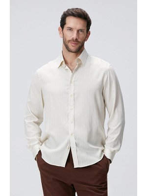 Network Off-White Striped Shirt