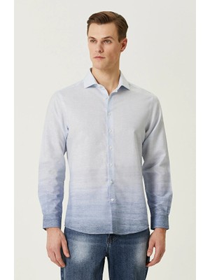 Network Blue Gradient Shirt