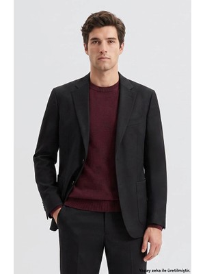 Network Limited Black Cashmere Blazer