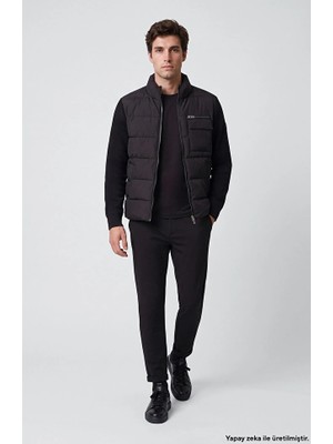 Network Black Jogger Knit Pants