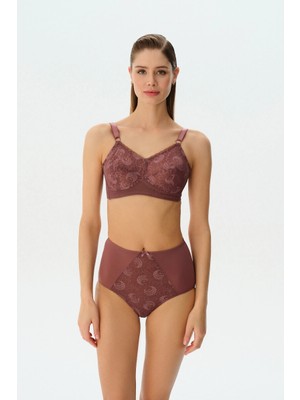 Suwen Mink Miranda Lace Minimizer Wireless Bra