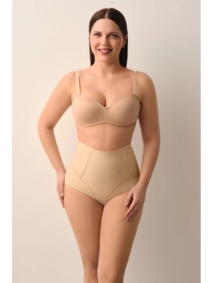 Suwen Nude High Waist New Generation Laser Cut No-Show Lightweight Shaping Briefs