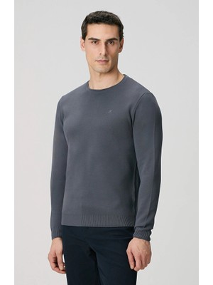 Network Anthracite Knit Sweater