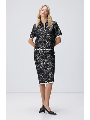 Network Limited Black Skirt