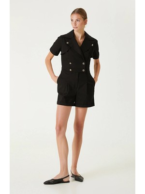 Network Black Jumpsuit
