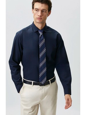 Network Navy Comfort Fit Shirt
