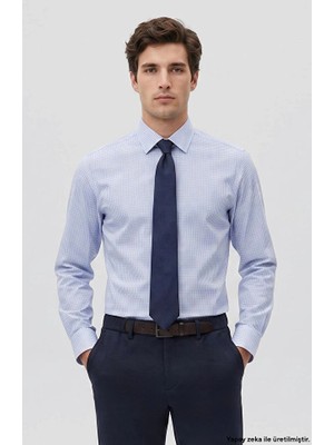Network Blue Gingham Shirt