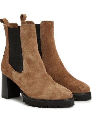 Divarese Dıvarese Sand Women's Suede Boots