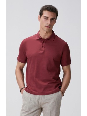 Network Burgundy T-Shirt
