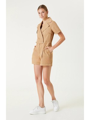 Network Camel Jumpsuit