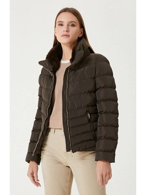 Network Khaki Quilted Jacket