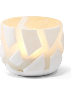 Philippi Tealight Val Candle Holder White