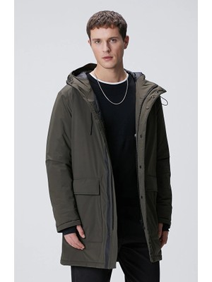 Network N-Tech Khaki Casual Coat