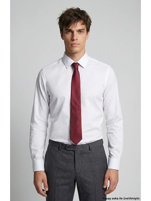 Network White Non-Iron Shirt