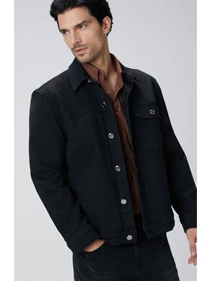 Network Black Denim Jacket