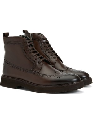 George Hogg Brown Men's Leather Boots