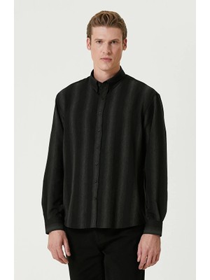 Network Black Striped Shirt