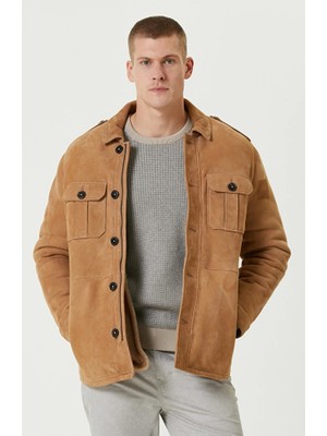 Network Camel Suede Jacket