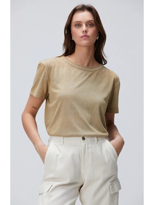 Network Light Khaki T-Shirt