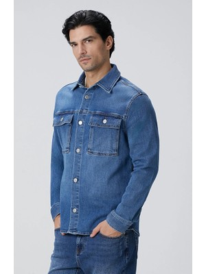 Network Blue Denim Shirt