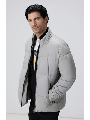 Network N-Tech Stone Stand Collar Puffer Jacket