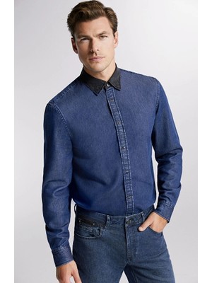 Network Indigo Denim Shirt