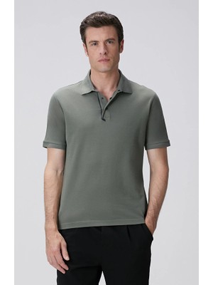 Network N-Tech Khaki Polo T-Shirt