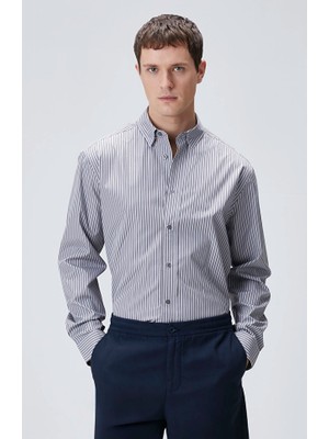 Network Lilac Striped Shirt