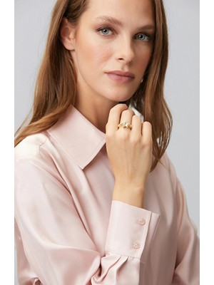 Network Gold Star Form Women's Ring