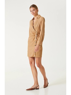 Network Camel Dress
