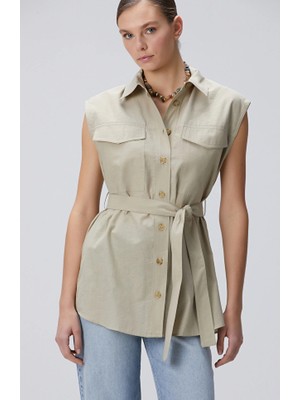 Network Light Khaki Shirt