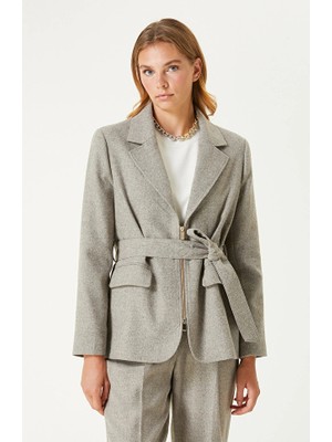 Network Mink Wool Blend Jacket