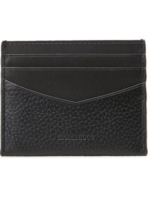 George Hogg Black Men's Leather Card Holder
