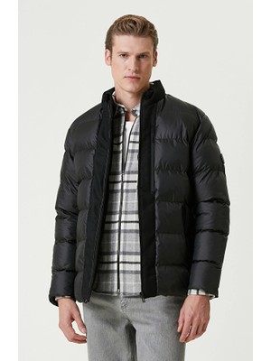 Network Black Casual Coat