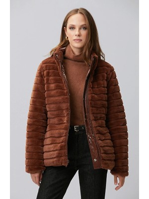 Network Cinnamon Reversible Jacket