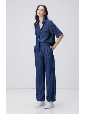 Network Indigo Casual Trousers