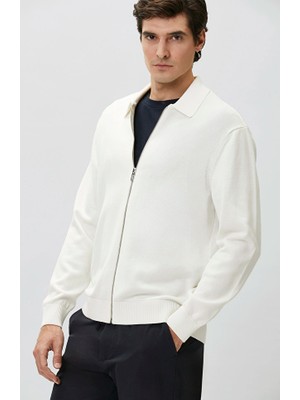 Network Off-White Knit Cardigan