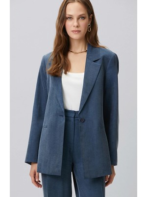 Network Indigo Half-Lined Jacket