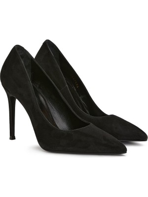 Divarese Dıvarese Black Suede Heels